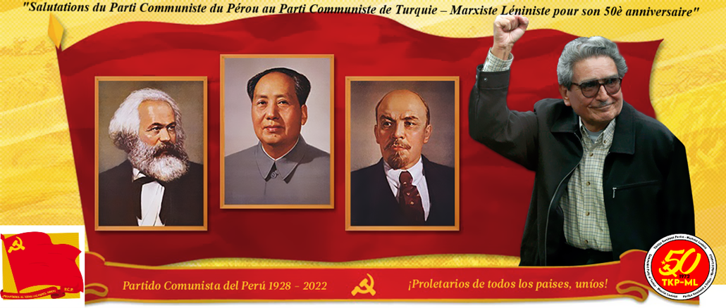 Salutations du Parti Communiste du Pérou au Parti Communiste de Turquie